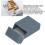 Light Blue PU Leather Cigarette Box Holder 20pcs 10x3x6cm 4