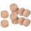 10Pcs Trombone Water Key Spit Valve Cork Pad 9