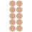10Pcs Trombone Water Key Spit Valve Cork Pad 6