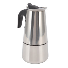 Moka-Topf, tragbar, aus Edelstahl 201