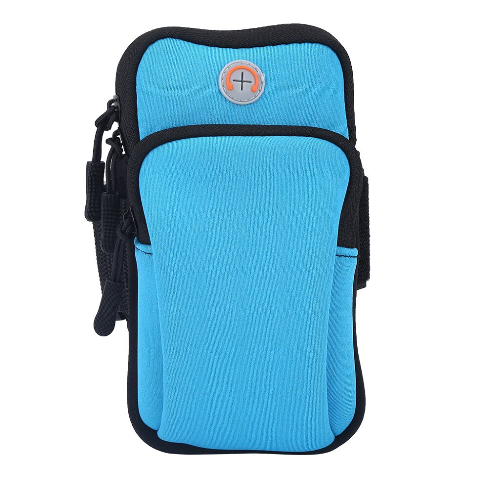 Outdoor Sport Running Jogging Exercise Gym Arm Blue 9121376444678