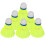 6Pcs/Set Professional Nylon Badminton Ball 3