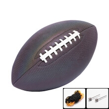 Leuchtender fluoreszierender reflektierender Fußball aus PU – American Standard Spiel-Trainingsball