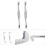 1 Pair Plastic Ice Skate Blade Protectors On Hard 10