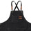 Waterproof Breathable Unisex Work Apron with Pockets, Black, One Size 14