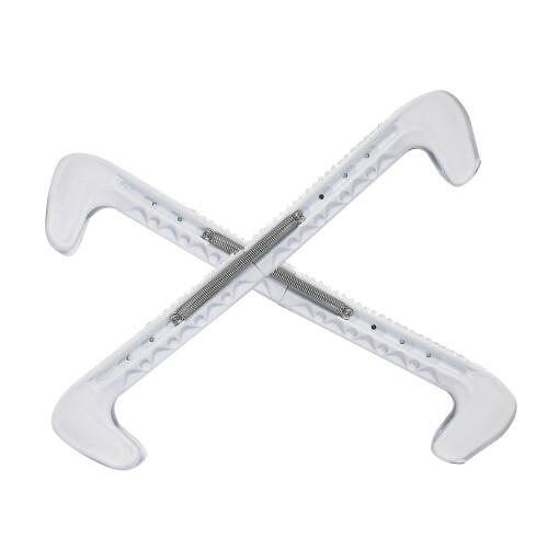 1 Pair Plastic Ice Skate Blade Protectors On Hard 2