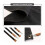 Waterproof Breathable Unisex Work Apron with Pockets, Black, One Size 15