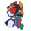 100Pcs Guitar Pick Colorful Plastic Finger 7