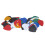100Pcs Guitar Pick Colorful Plastic Finger 10