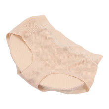 Gedӓmpfte Unterwäsche Körperkontur Formen Gesäßlift Slips Atmungsaktiv Dünn Leichtes Nylon Elastischer Schwamm Po-Shapewear Hautfarbe S