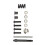 Aluminium Bellcrank-Set 1/10 Rock Rey Silber 8