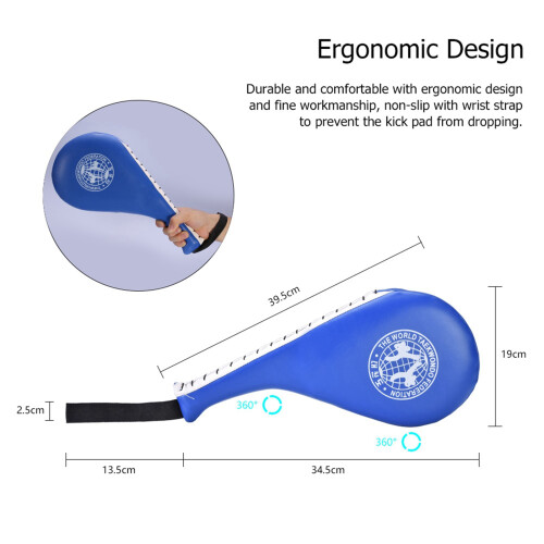 Taekwondo Double Kick Train Strike Pad Target Tae 1