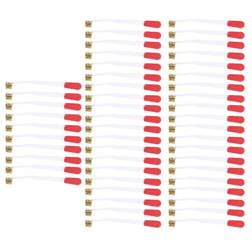 50Pcs Piano Climbing Rope Tuning Bridle Strap with 2