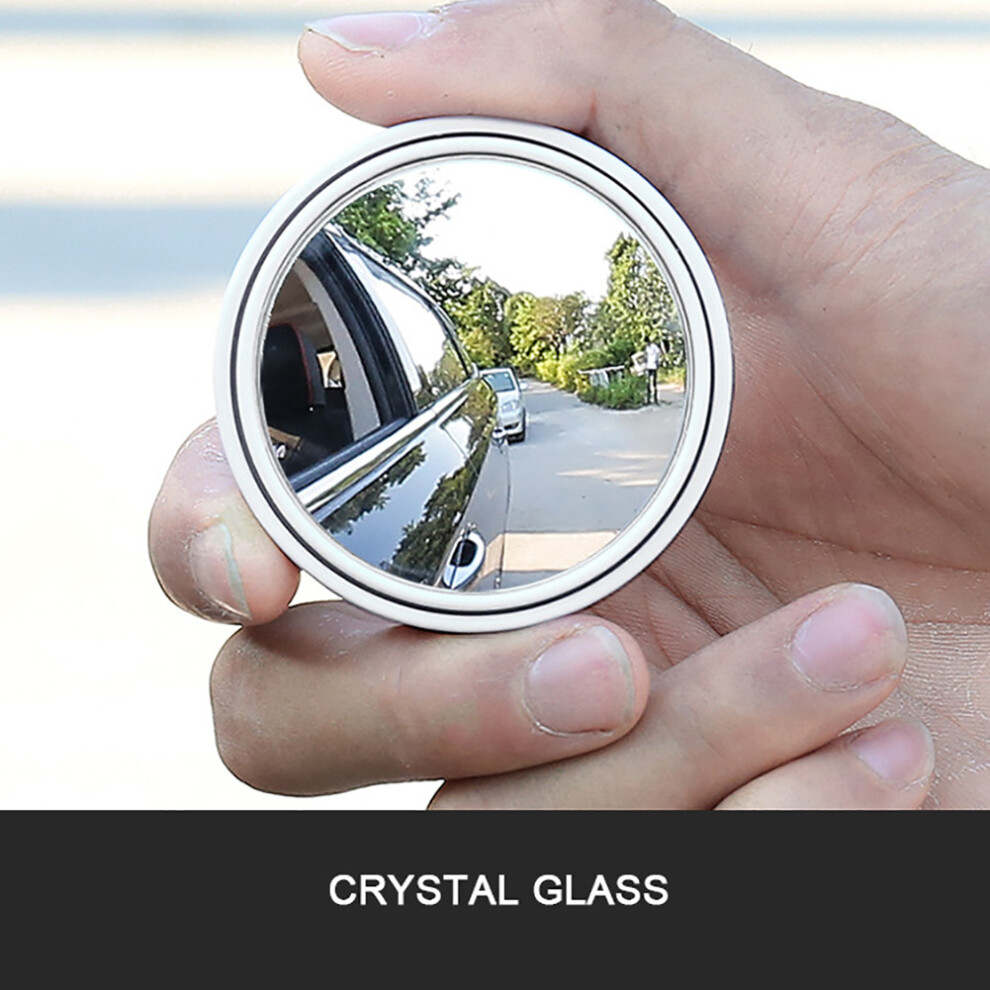 2Pcs Set Car 360 Blind Spot Mirror 50Mm Wide View For Rear Safety 8411339858668
