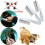 Ergonomic Flea Comb for Pets - Remove Dead Hair Fleas Larvae & Eggs 4