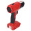 Cordless Heat Gun Red: Rechargeable Adjustable Temp 4 Nozzles 8