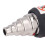 Cordless Heat Gun Red: Rechargeable Adjustable Temp 4 Nozzles 3