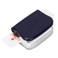 Manual Binding Machine for Home & Office, 6 Holes, Blue