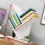 Solid Wood Tree Bookshelf 3-Tier Space Saver White Office Home School 4