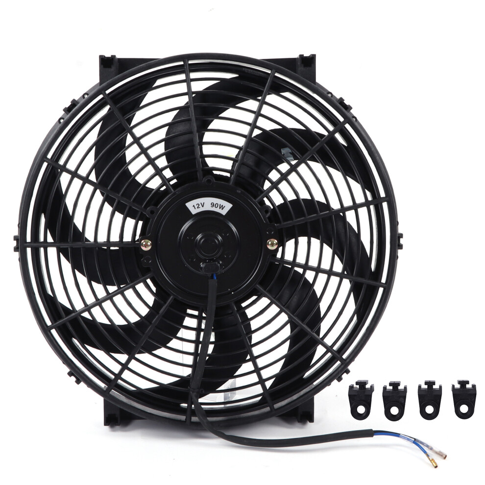 14In Universal Electric Radiator Cooling Fan 9121376450730