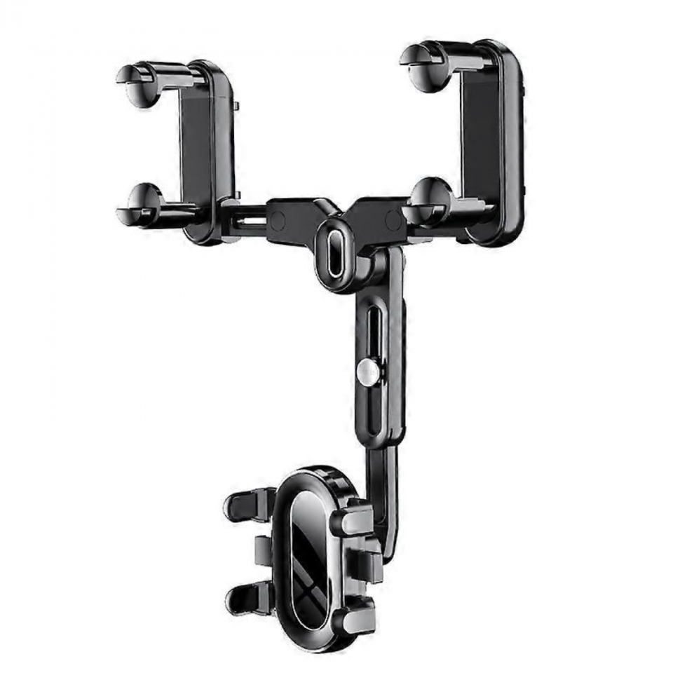 Car Rearview Mirror Phone Holder 360 Rotating Auto Navigation Bracket 9104836162268
