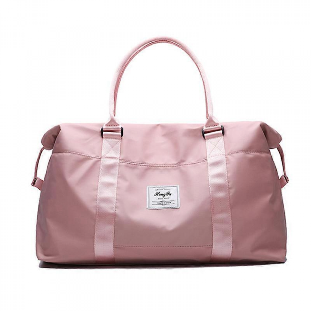 Travel Duffel Bag, Sports Tote Gym Bag, Shoulder Weekender Overnight Bag for Women pink-image-OPC-PJJTPNG-NEW