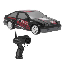 Powerful 1/24 RC Car with Rechargeable Battery 2.4G 4WD Drifting Toy Vehicle