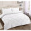 Pintuck Pleated Duvet Cover Sheets With Pillow Cases For Double 1