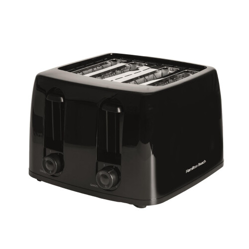 Hamilton Beach Hamilton Beach, 4 Slice Toaster, Essentials, Black, 1300W, HB4T5032B
