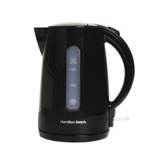 Hamilton Beach, Electric Kettle, Essentials Rapid Boil, 1.7L, Black, HBK1301B
