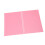 50Pcs A5 Matte PP Sheet Protectors with 20 Holes, Red 1