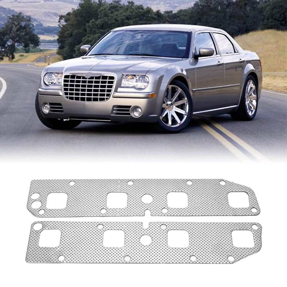 Exhaust Manifold Gasket Bolts Studs Kit for 5.7L V8 Dodge Ram Jeep