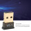 USB-Bluetooth-Adapter V5.1 ABS Schwarz Treiberfrei Tragbar 10
