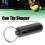 Snooker Pool Cue Tip Shaper Billiards Pool Cue Stick Tip Tool Pick mit Schlüsselanhänger Schwarz 7