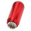 Snooker Pool Queue Tip Shaper Billard Pool Queue Stick Tip Werkzeug mit Schlüsselanhänger Rot 12