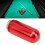 Snooker Pool Queue Tip Shaper Billard Pool Queue Stick Tip Werkzeug mit Schlüsselanhänger Rot 1