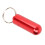 Snooker Pool Queue Tip Shaper Billard Pool Queue Stick Tip Werkzeug mit Schlüsselanhänger Rot 4