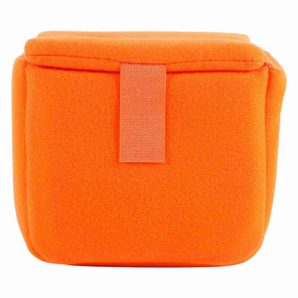Camera Insert Bag Inner Case Bag Shockproof Padded Orange 9121376454028