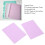 20 Sheet A5 20 Holes PP Binding Sheet Covers - Taro Purple 8