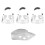 Finger Picks Metal Adjustable Hollow 3Pcs Index 7