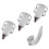 Finger Picks 3Pcs Index Finger 1Pc Thumb Metal 9