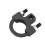 3/8in Inner Tie Rod Tool Carbon Steel Black for 7