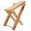 Guitar Footstool Bamboo Portable Foldable Stool 10