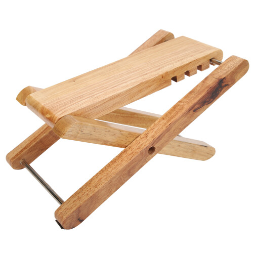 Guitar Footstool Bamboo Portable Foldable Stool