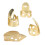 Finger Picks Metal 3Pcs Index Finger 1Pc Thumb 9