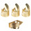 Finger Picks Metal 3Pcs Index Finger 1Pc Thumb 8