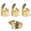 Finger Picks Metal 3Pcs Index Finger 1Pc Thumb 7
