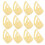 12Pcs Finger Pick Guitar Fingertip Protectors 10