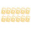 12Pcs Finger Pick Guitar Fingertip Protectors 7