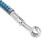 100cm Motorcycle Brake Line Universal Blue Steel 15